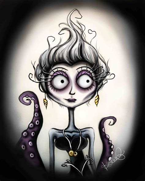 artwork by tim burton